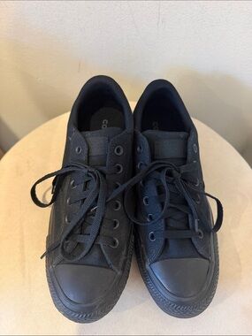 Converse Black Low-Top Canvas Sneakers